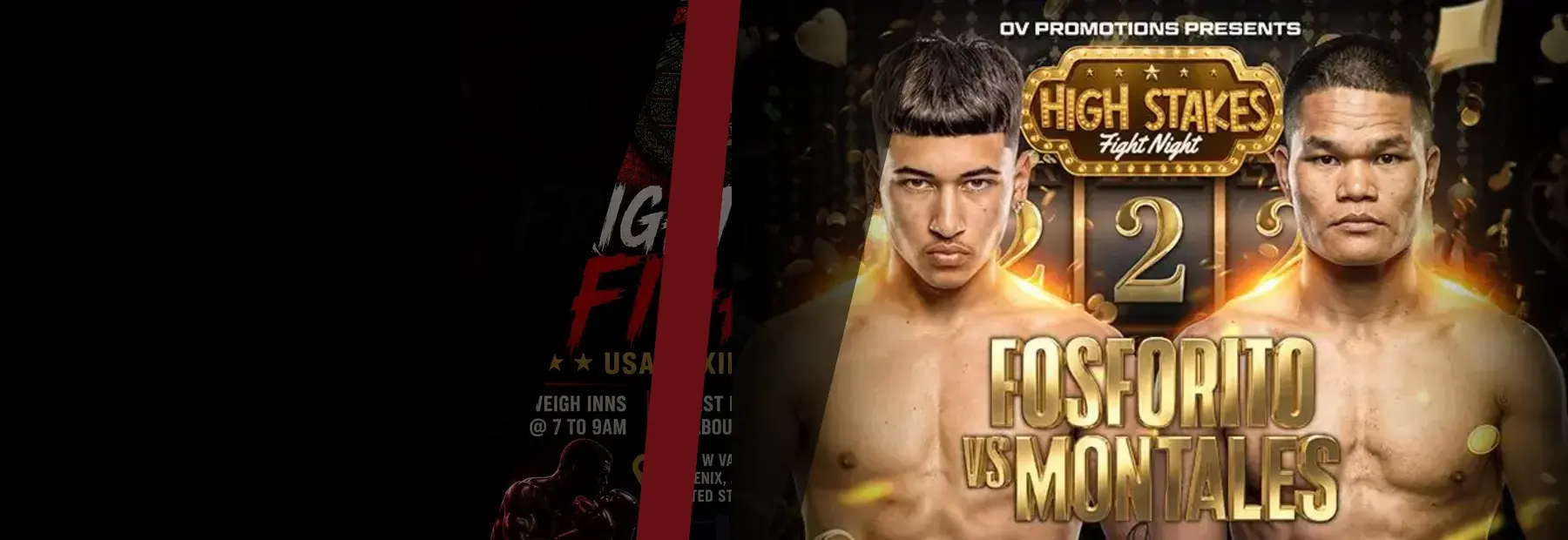 Fright Night Fights in Phoenix and High Stakes Fight Night in Tucson