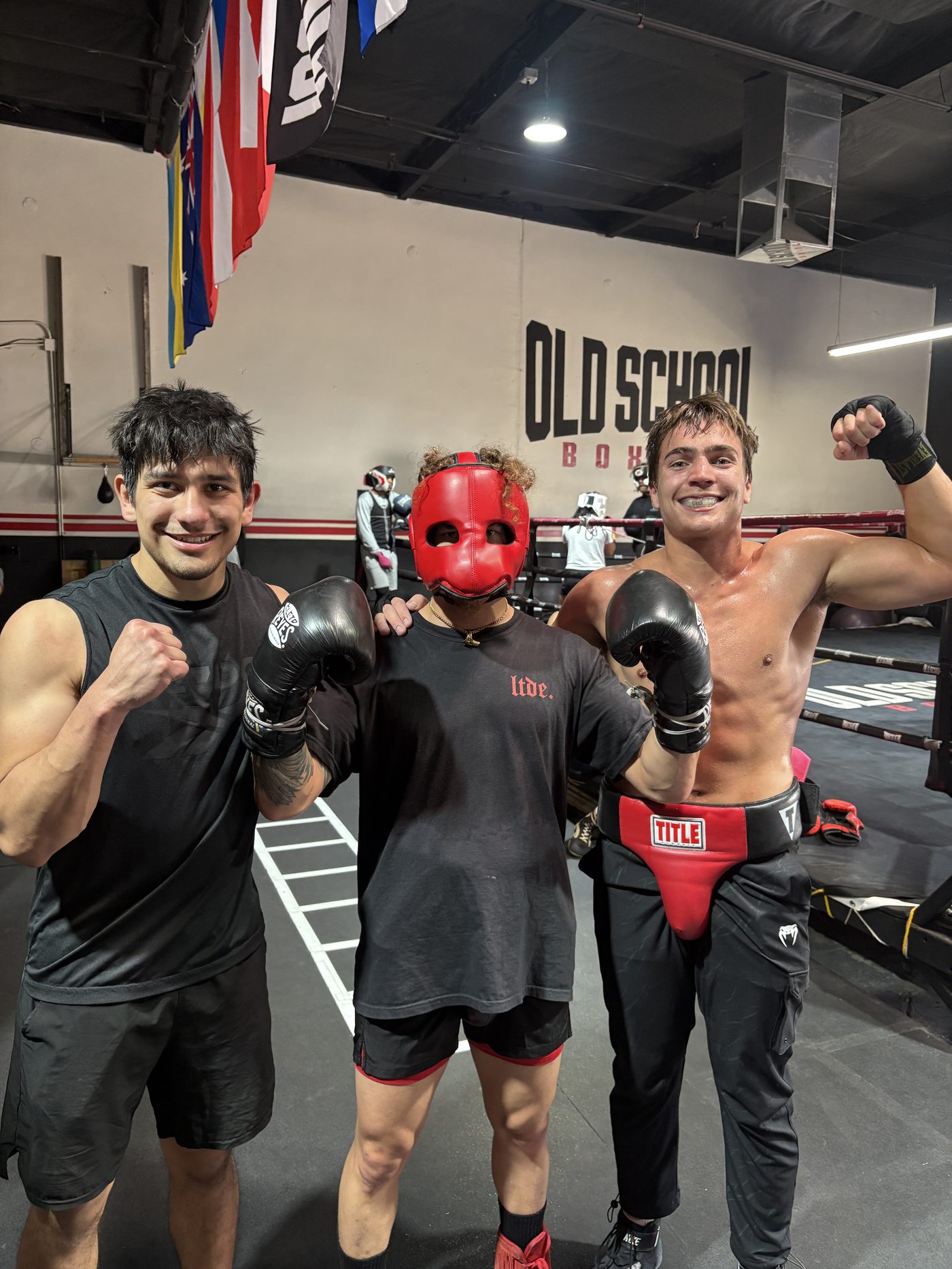 Inside Old School Boxing Club