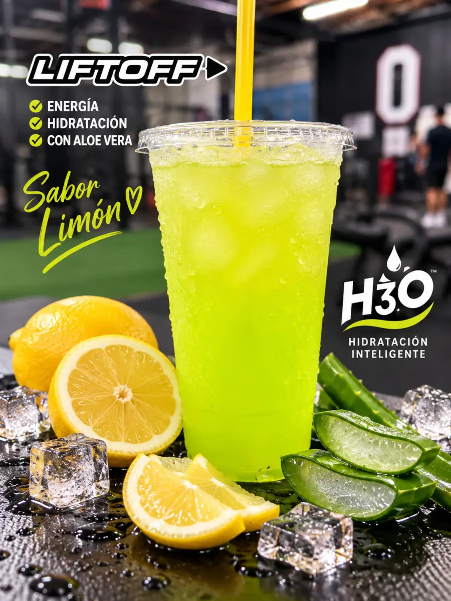 Lemon energy drink at Old School Nutrition Shop